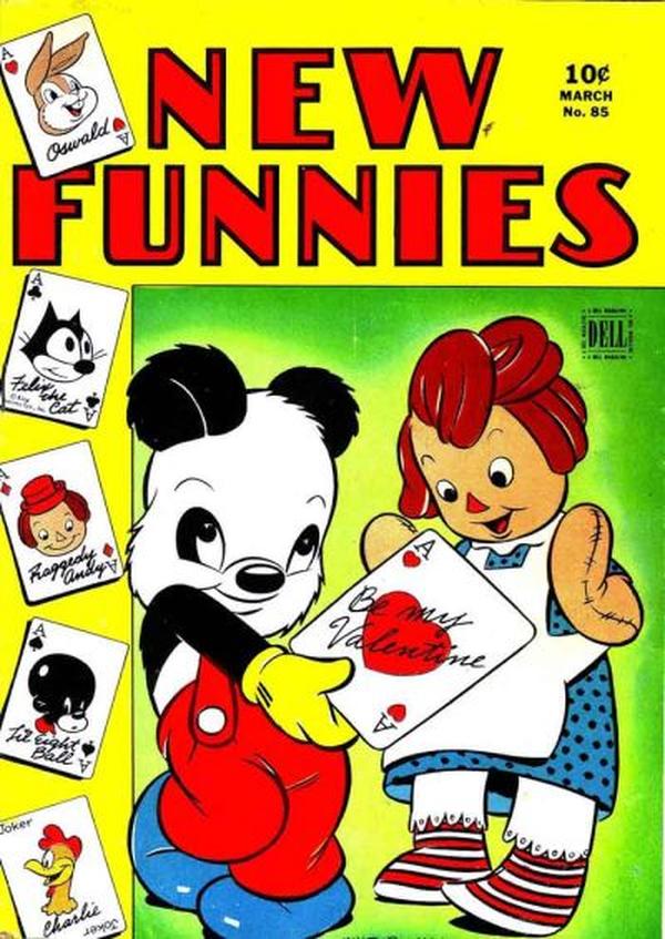 New Funnies #85 cover