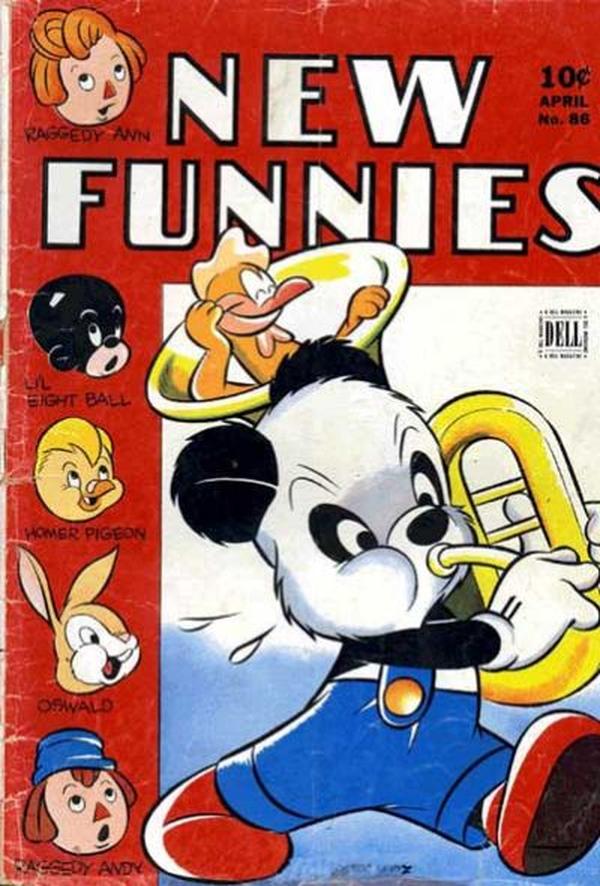 New Funnies #86 cover