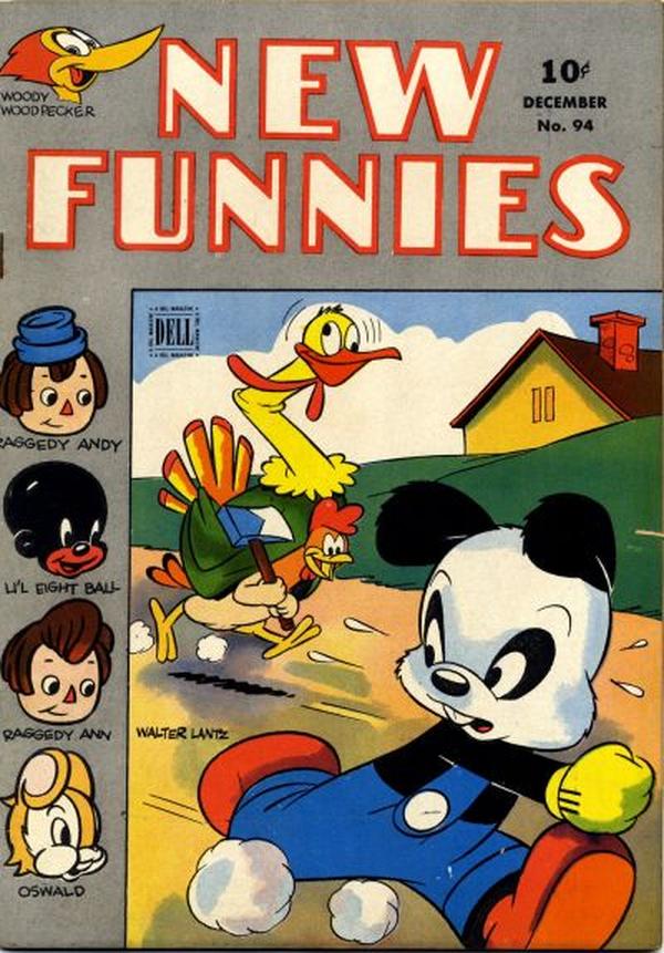 New Funnies #94 cover