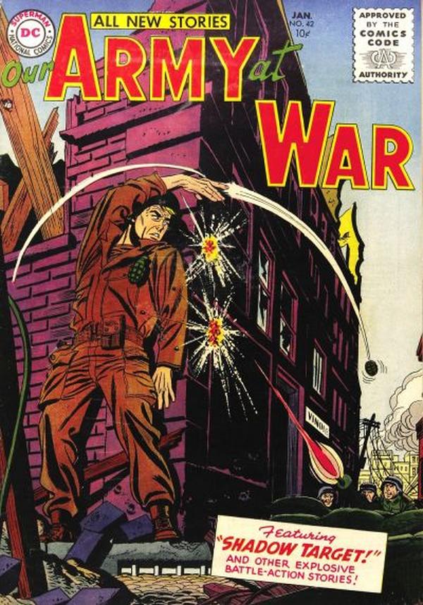 Our Army at War #42 cover