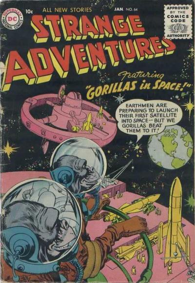 Strange Adventures #64 cover