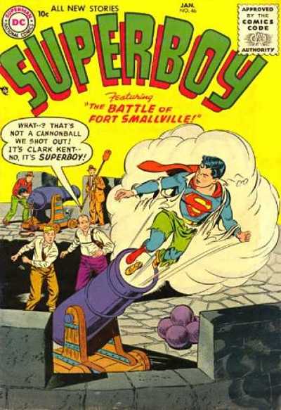 Superboy #46 cover