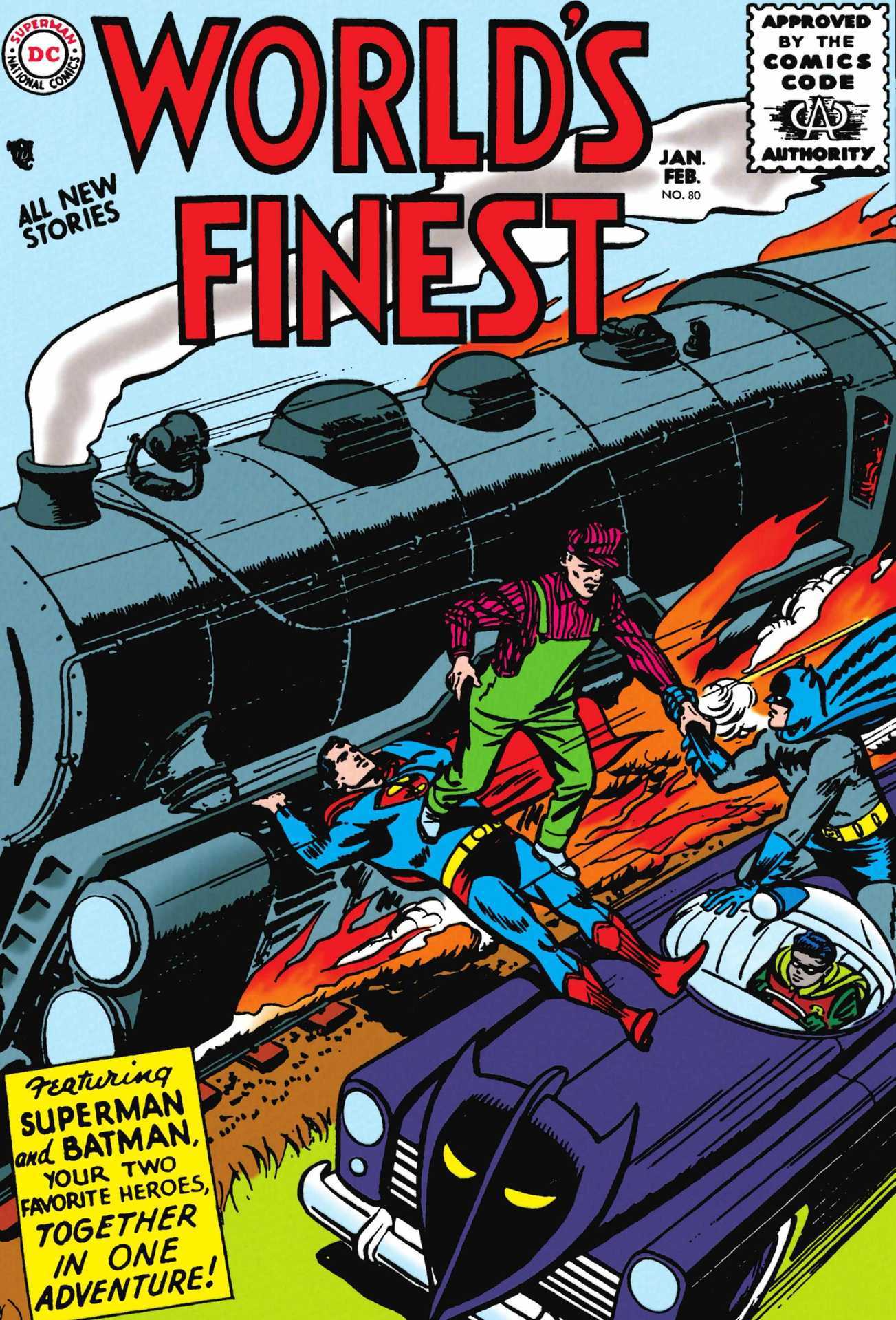 World's Finest Comics #80 cover
