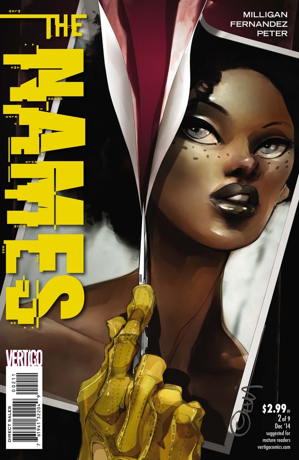 The Names #2 cover