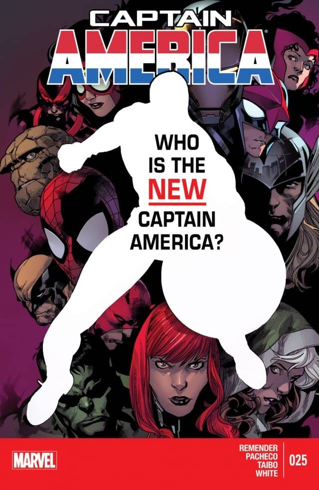 Captain America #25 cover