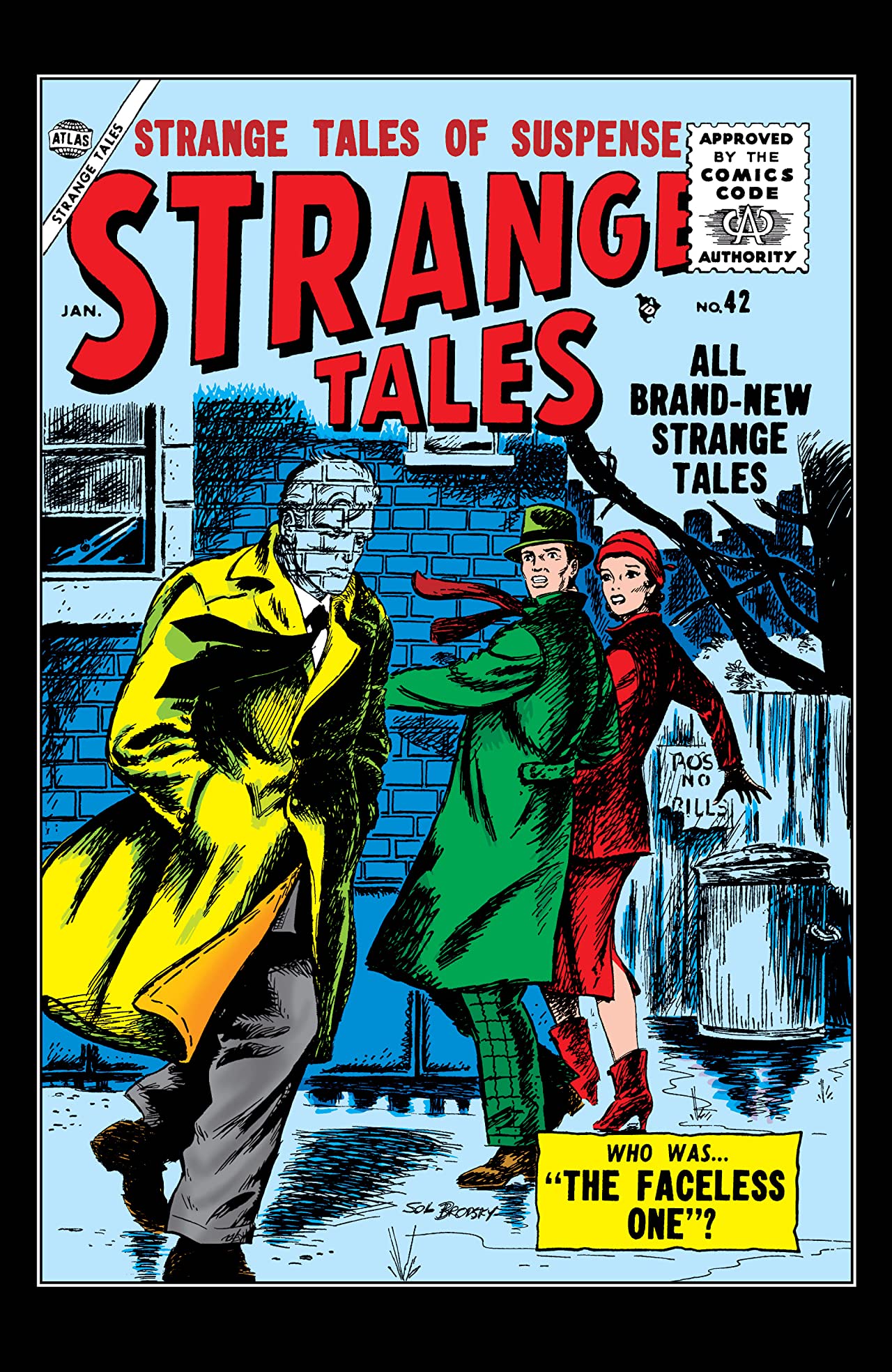 Strange Tales #42 cover