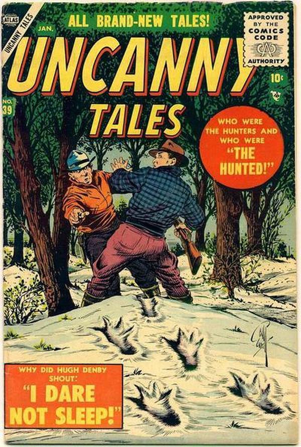 Uncanny Tales #39 cover