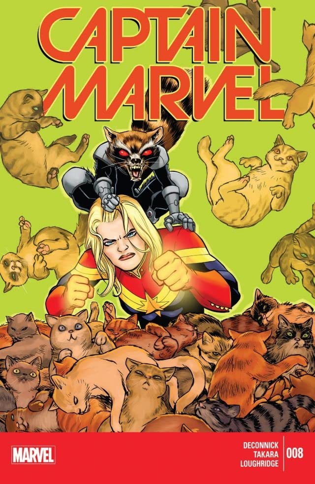 Captain Marvel #8 cover