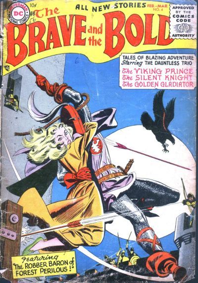 The Brave and the Bold #4 cover