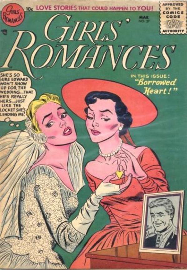 Girls' Romances #37 cover