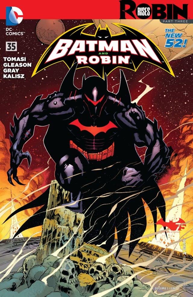 Batman and Robin #35 cover
