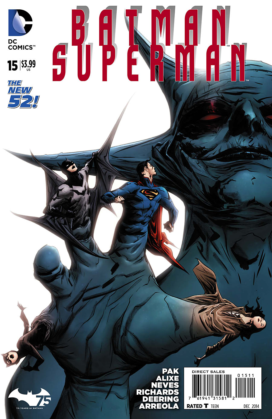 Batman / Superman #15 cover