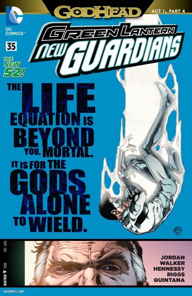 Green Lantern: New Guardians #35 cover