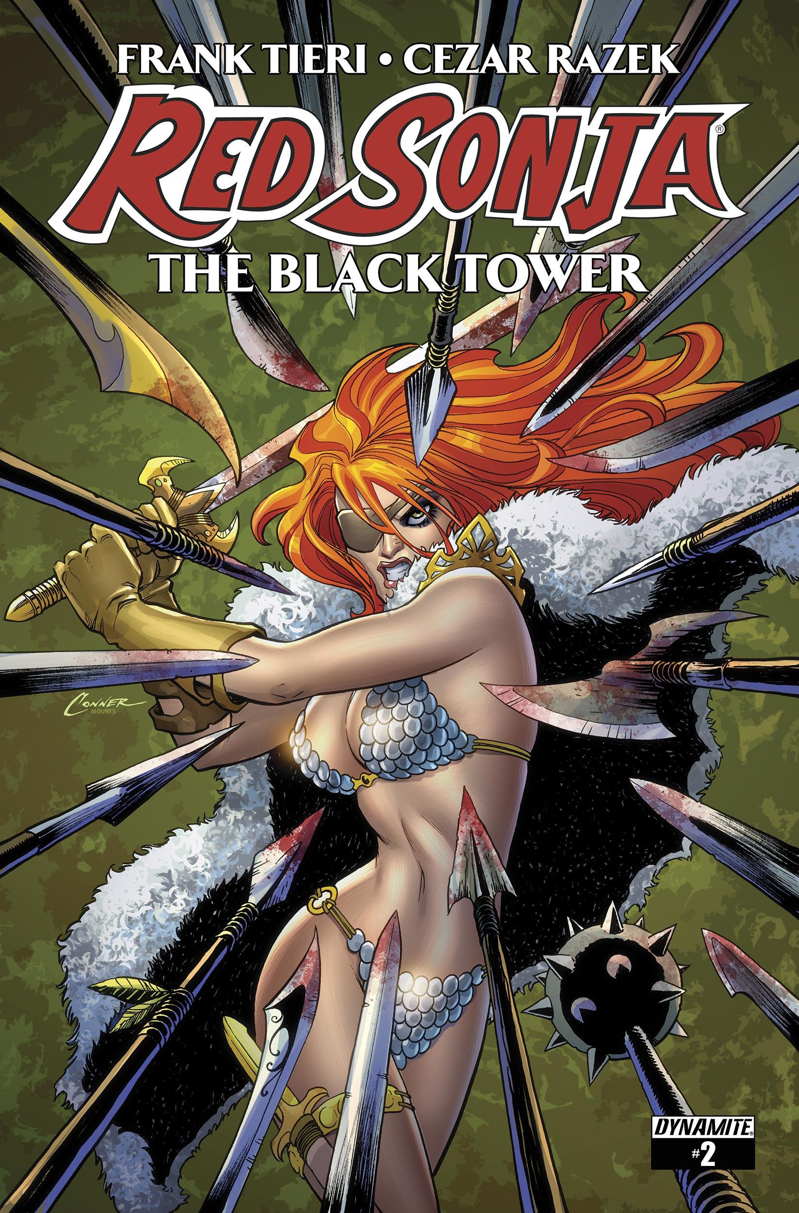 Red Sonja: The Black Tower #2 cover