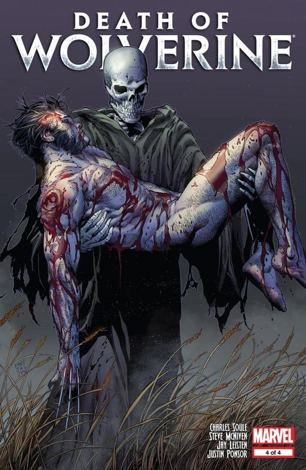 Death of Wolverine #4 cover