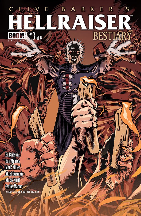 Clive Barker's Hellraiser: Bestiary #3 cover