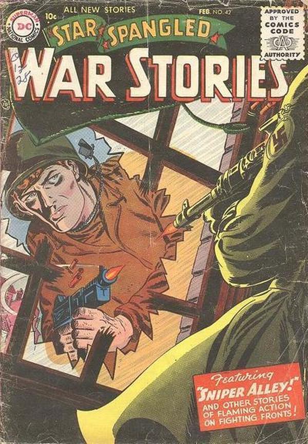 Star Spangled War Stories #42 cover