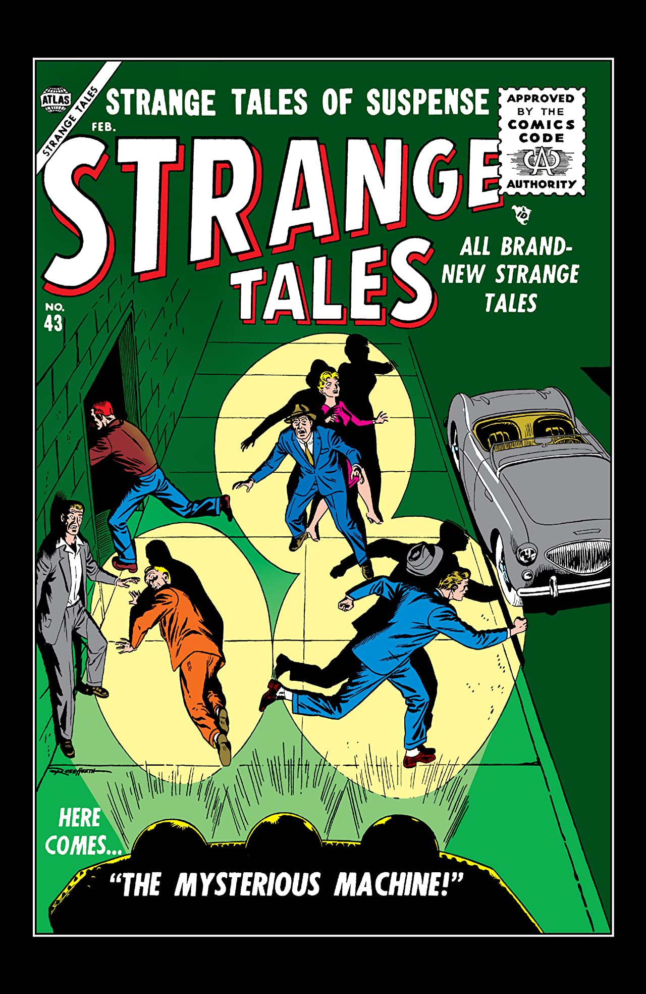 Strange Tales #43 cover