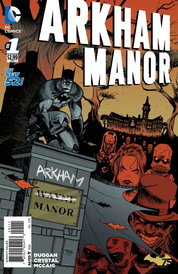 Arkham Manor #1 cover