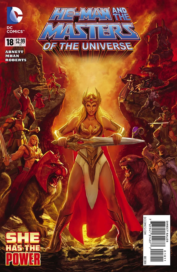 He-Man and the Masters of the Universe #18 cover