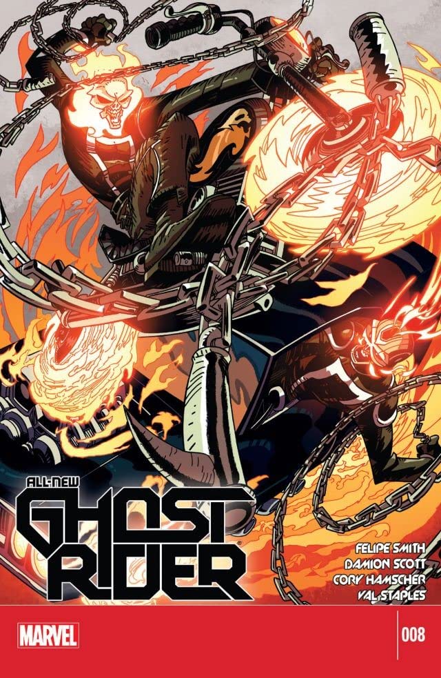 All-New Ghost Rider #8 cover