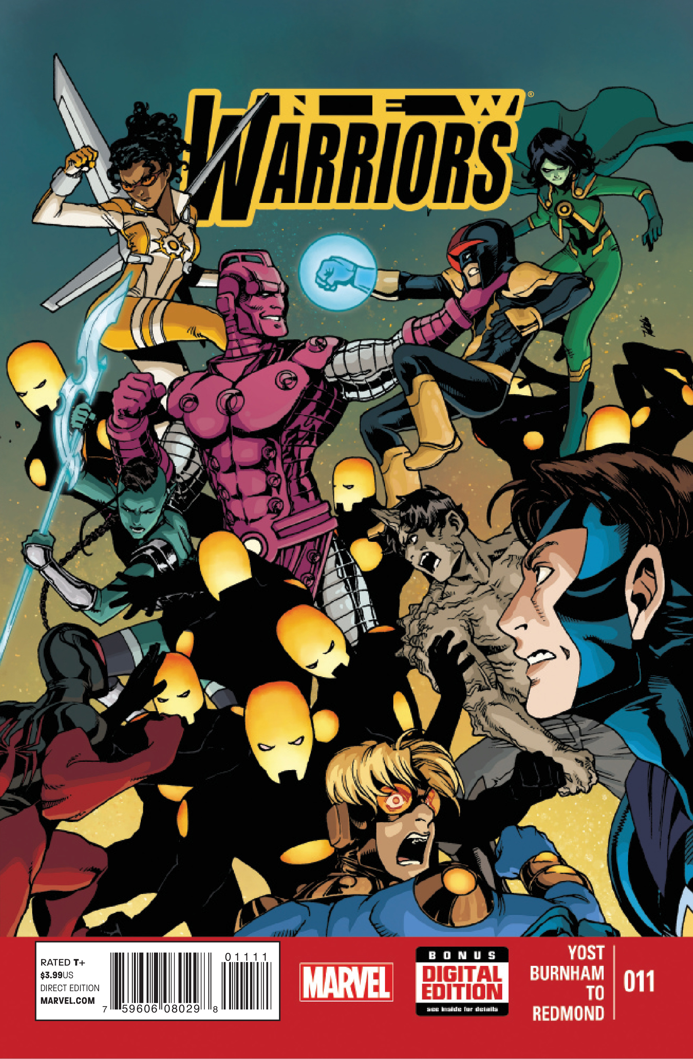 New Warriors #11 cover