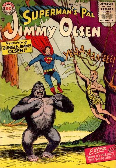 Superman's Pal, Jimmy Olsen #10 cover
