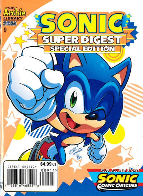 Sonic Super Digest #9 cover