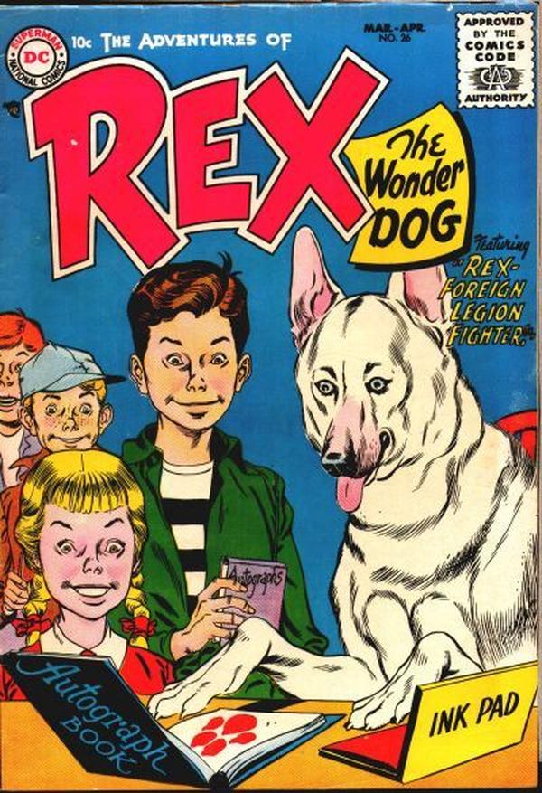 The Adventures of Rex the Wonder Dog #26 cover