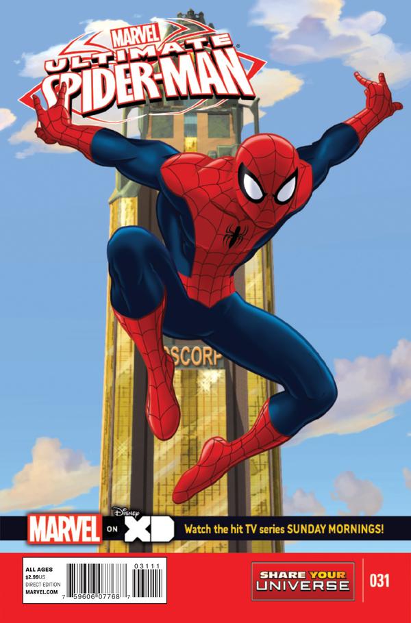 Marvel Universe Ultimate Spider-Man #31 cover
