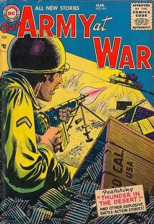 Our Army at War #44 cover