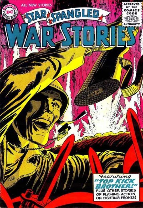 Star Spangled War Stories #43 cover