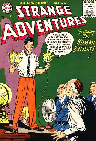 Strange Adventures #66 cover