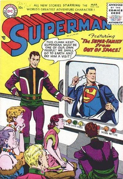 Superman #104 cover