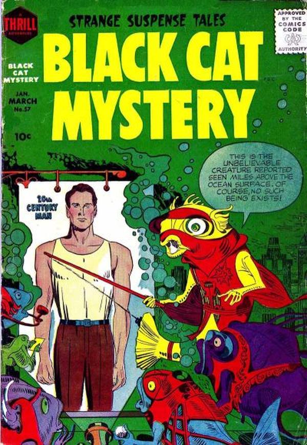 Black Cat Comics #57 cover