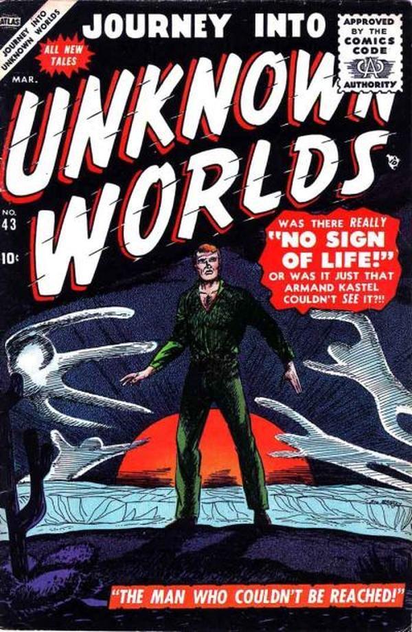 Journey into Unknown Worlds #43 cover
