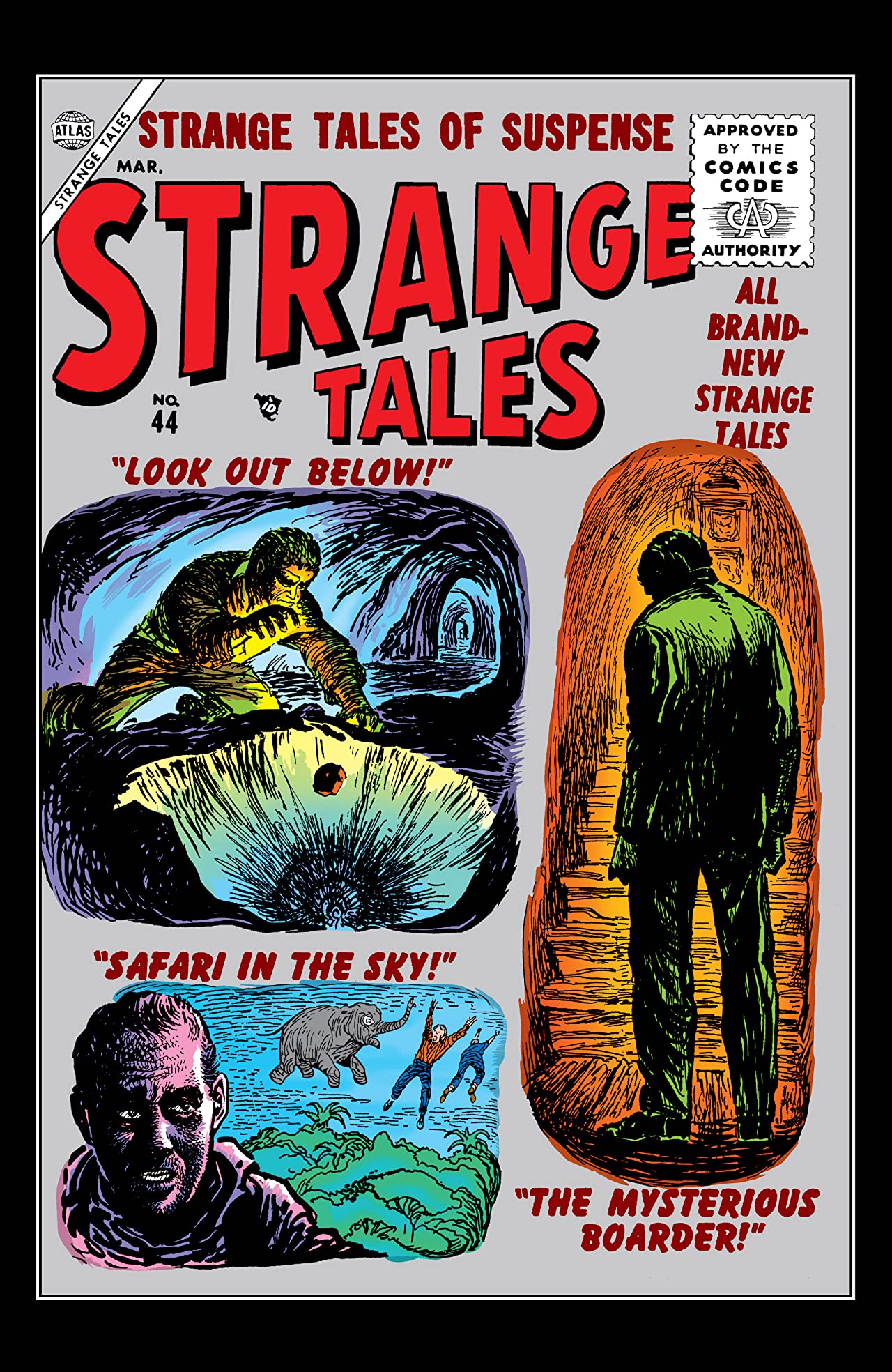 Strange Tales #44 cover