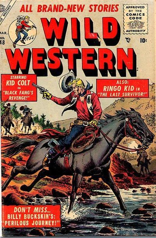 Wild Western #48 cover