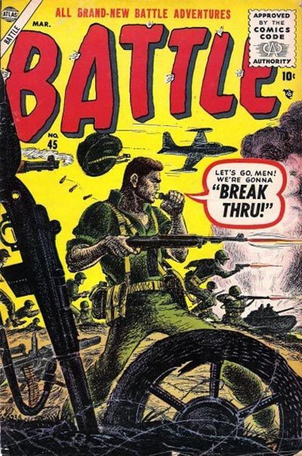 Battle #45 cover