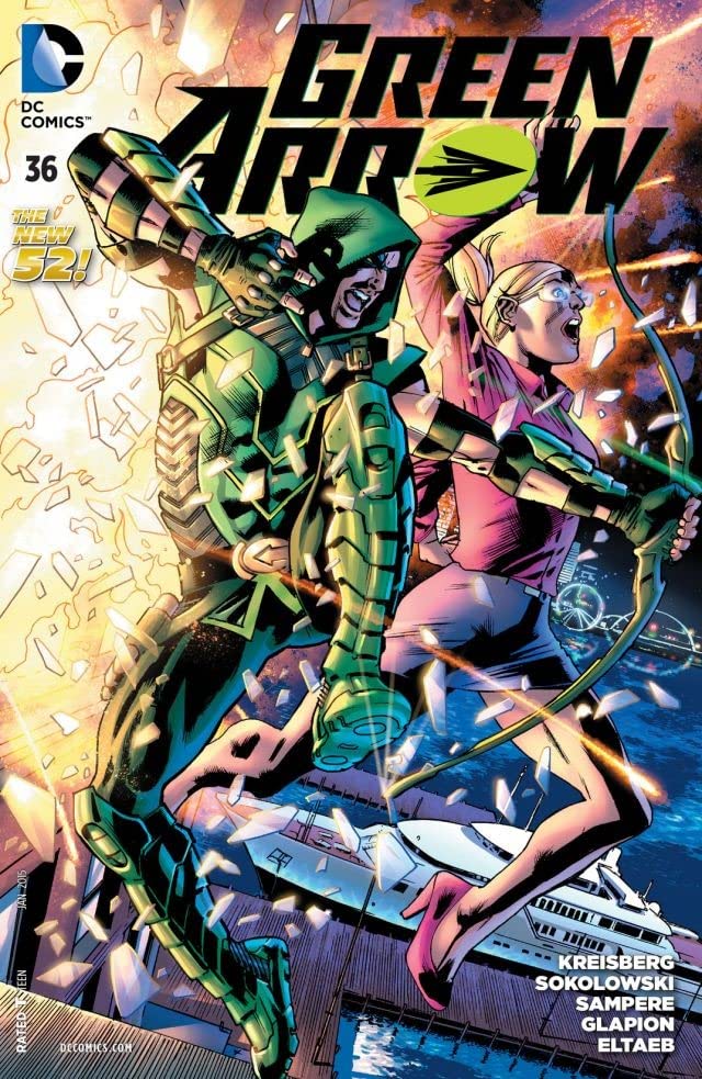 Green Arrow #36 cover