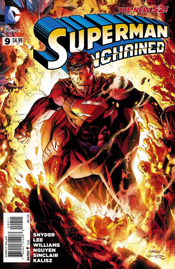 Superman Unchained #9 cover