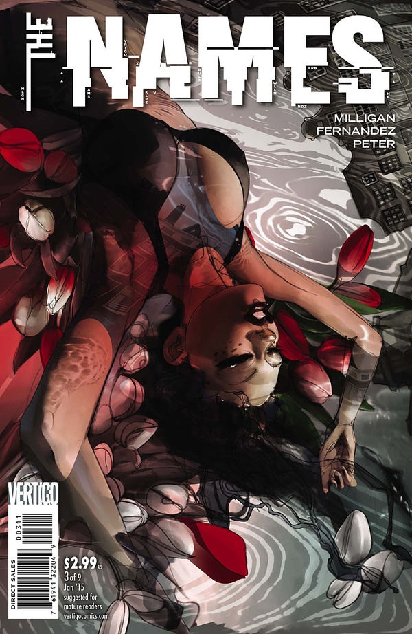 The Names #3 cover