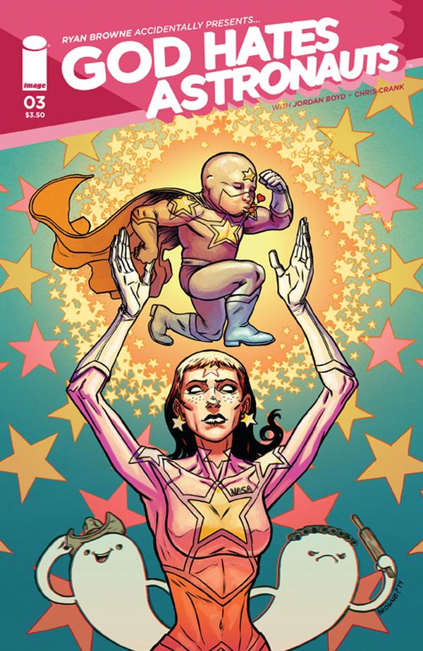 God Hates Astronauts #3 cover