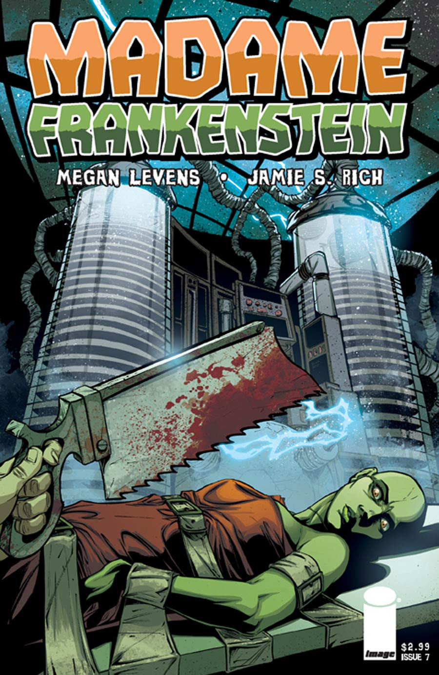 Madame Frankenstein #7 cover