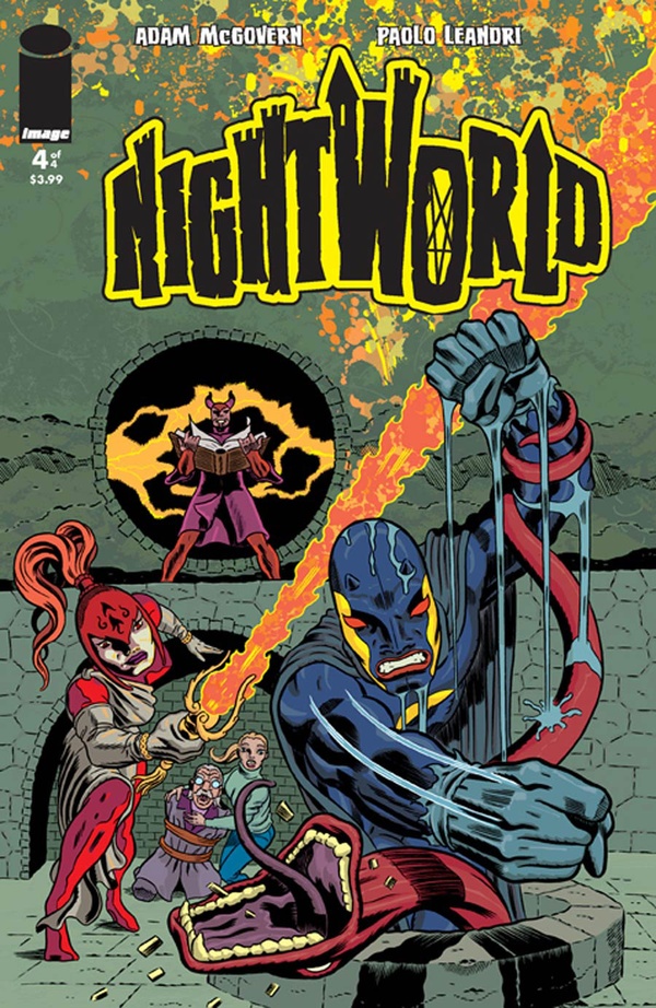 Nightworld #4 cover