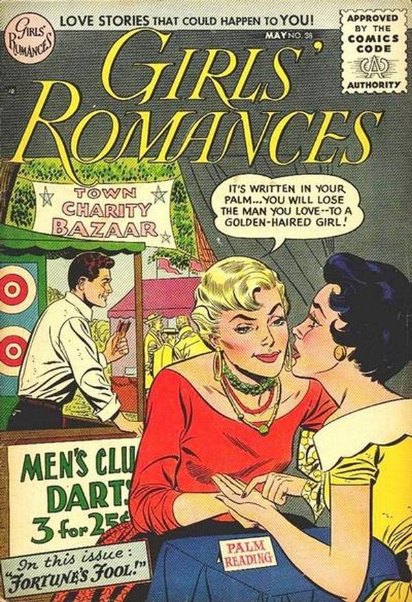 Girls' Romances #38 cover
