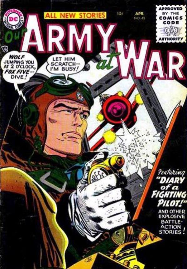Our Army at War #45 cover
