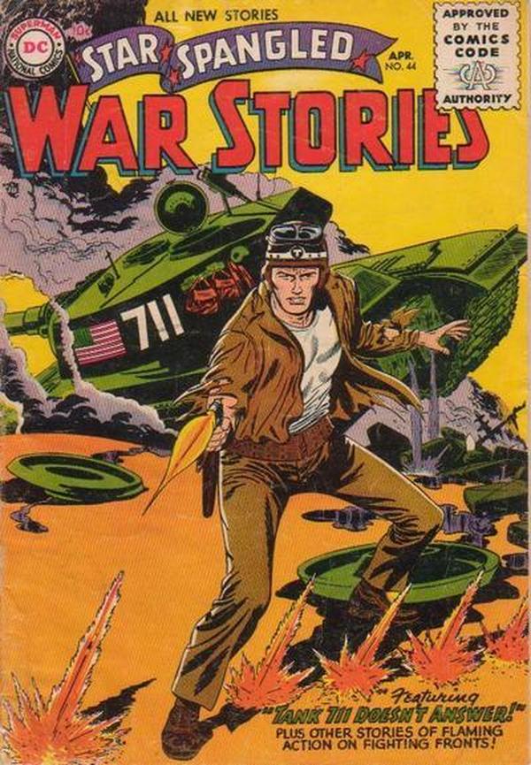 Star Spangled War Stories #44 cover