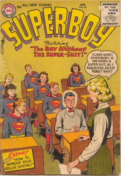 Superboy #48 cover