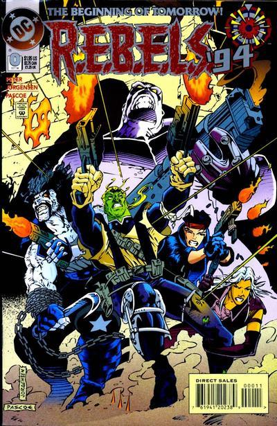 R.E.B.E.L.S. '94 #0 cover